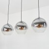 LEISSIGEN Pendant Light Oxidised Silver, 3-light sources