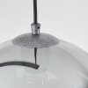 LEISSIGEN Pendant Light Oxidised Silver, 3-light sources