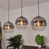 LEISSIGEN Pendant Light Oxidised Silver, 3-light sources