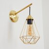 CENOVA Wall Light brass, 1-light source