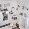 DEGEVOS Pendant Light matt nickel, 5-light sources