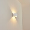 BADAJOZ Wall Light white, 1-light source