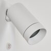 HAKAMKEN Outdoor Wall Light white, 1-light source, Motion sensor