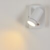 HAKAMKEN Outdoor Wall Light white, 1-light source, Motion sensor
