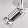 MORGES Ceiling Light LED chrome, 3-light sources