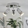 MORGES Ceiling Light LED chrome, 3-light sources