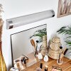 MORGES mirror light LED chrome, Glittering, white, 1-light source