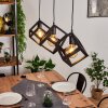 MELIDE Pendant Light black, 3-light sources