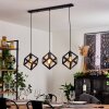 MELIDE Pendant Light black, 3-light sources
