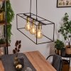 RHAZUNS Pendant Light brass, black, 3-light sources