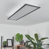 SALMI Ceiling Light LED black, white, 1-light source