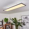 SALMI Ceiling Light LED black, white, 1-light source
