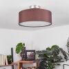 TVEID Ceiling Light matt nickel, 2-light sources