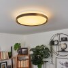 BURIS Ceiling Light LED black, white, 1-light source, Remote control