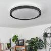 BURIS Ceiling Light LED black, white, 1-light source, Remote control