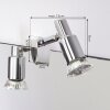 MORGES mirror light chrome, 1-light source