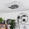 TRAPANI Ceiling Light LED white, 1-light source, Remote control