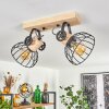 ORNY Ceiling Light Ecru, black, 2-light sources