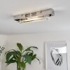 MORGES Ceiling Light LED chrome, 1-light source