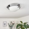 MORGES Ceiling Light LED chrome, 1-light source