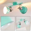DOMPIERRE Ceiling light green, white, 2-light sources
