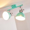 DOMPIERRE Ceiling light green, white, 2-light sources