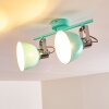 DOMPIERRE Ceiling light green, white, 2-light sources