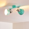 DOMPIERRE Ceiling light green, white, 2-light sources