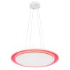 Globo MURPHY Pendant Light LED white, 1-light source, Remote control, Colour changer