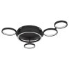 Globo ANTONIUS Ceiling Light LED black, 1-light source