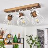 ORNY Ceiling Light Dark wood, white, 3-light sources