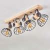 ORNY Ceiling Light Ecru, black, 4-light sources