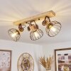 ORNY Ceiling Light Ecru, rust-coloured, 3-light sources