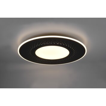 Trio-Leuchten VERUS Ceiling Light LED black, 1-light source, Remote control