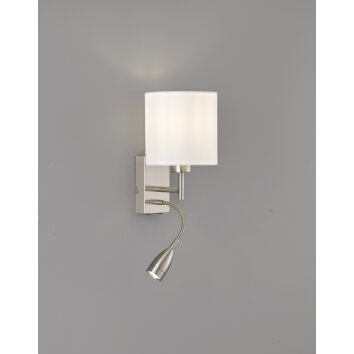 Fischer-Honsel DREAMER Wall Light matt nickel, 1-light source
