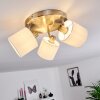 Alsen Ceiling Light matt nickel, 3-light sources
