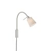 Fischer-Honsel WOLKE Wall Light matt nickel, 1-light source