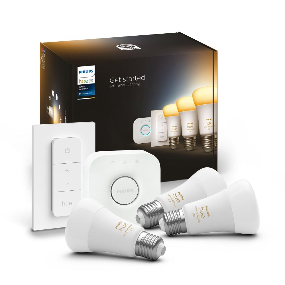 Philips WHITE AMBIANCE LED E27 8 Watt 2200 - Kelvin Lumen 8719514291232 | lamps.eu