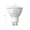 Philips Hue WHITE & COLOR AMBIANCE LED GU10 4,3 Watt 2000 - 6500 Kelvin 230 Lumen