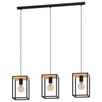 Eglo LIBERTAD Pendant Light black, 3-light sources