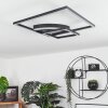 TALETA Ceiling Light LED black, white, 1-light source