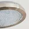 KERNS Ceiling Light LED matt nickel, 1-light source