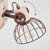 ORNY Wall Light Ecru, rust-coloured, 1-light source