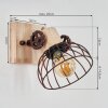 ORNY Wall Light Ecru, rust-coloured, 1-light source