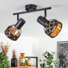 TARASP Ceiling Light black, 2-light sources