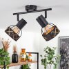 TARASP Ceiling Light black, 2-light sources
