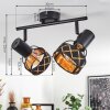 TARASP Ceiling Light black, 2-light sources