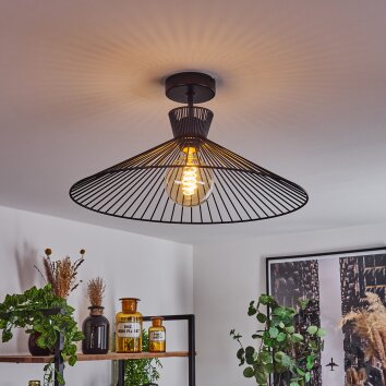 TAMINS Ceiling Light black, 1-light source