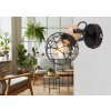 Globo LACKY Wall Light Light wood, black, 1-light source