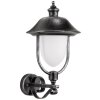 LCD NABBURG Outdoor Wall Light LED black, silver, 1-light source